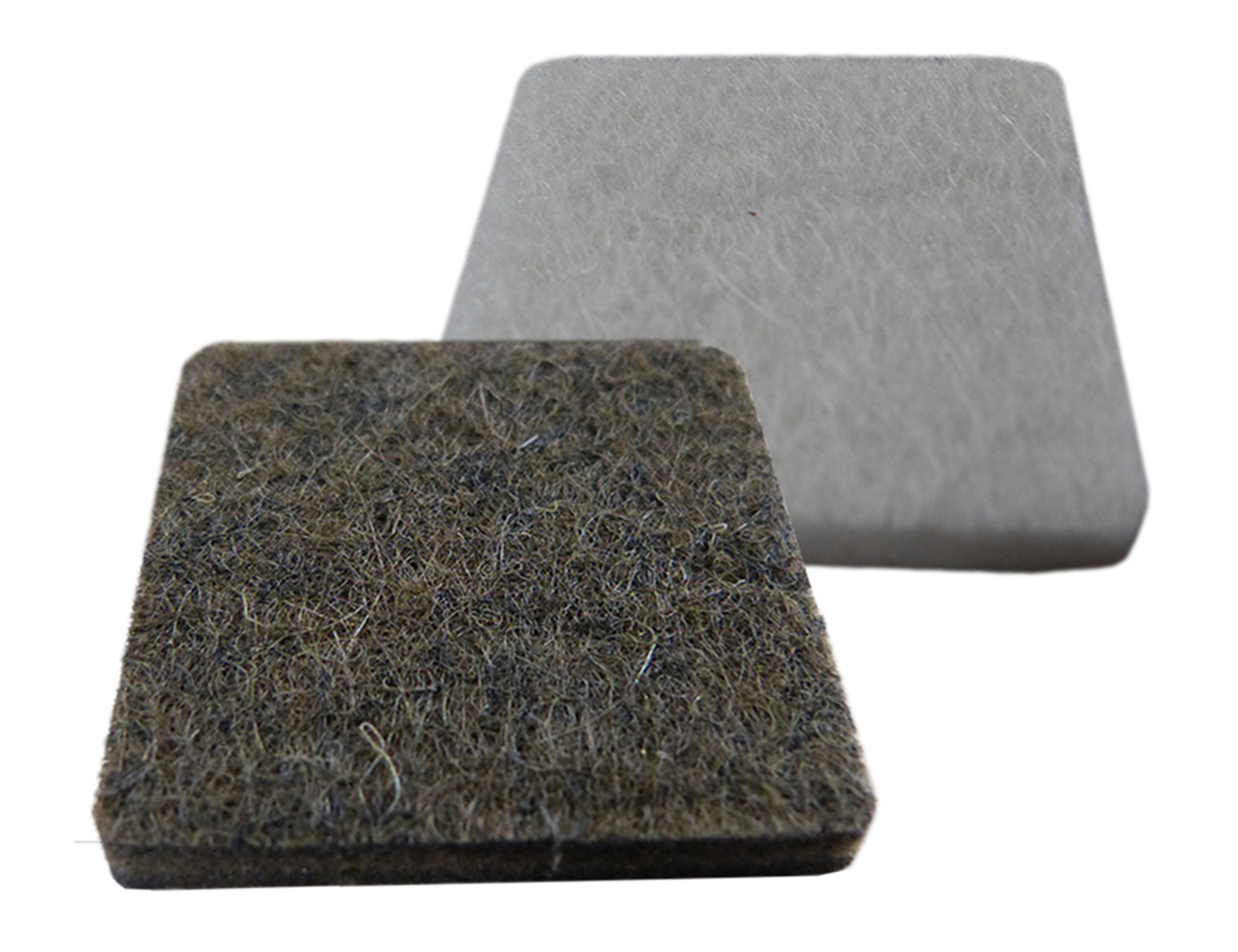 Self-adhesive felt pads - square